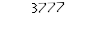 3777