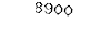 8900