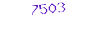 7503