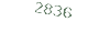 2836