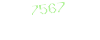 7567
