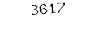 3617