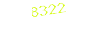 8322