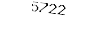 5722