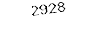 2928