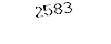 2583