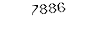 7886