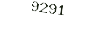 9291