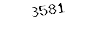 3581
