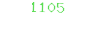 1105