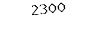 2300