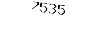 7535
