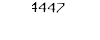 4447