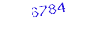 6784