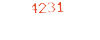 4231