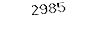 2985