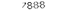 7888