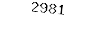 2981
