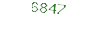 6847