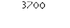 3700