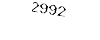 2992
