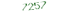 7257