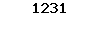 1231