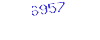 6957