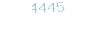 4445