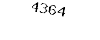 4364