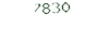 7830
