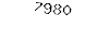 7980
