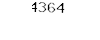 4364