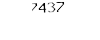 7437