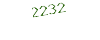 2232