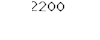 2200