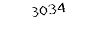 3034