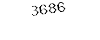 3686