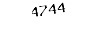 4744