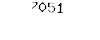 7051
