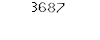 3687