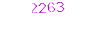 2263