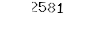 2581