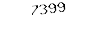 7399