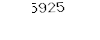 5925