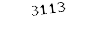 3113