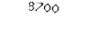 8700