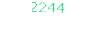 2244