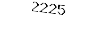 2225