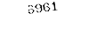 6961
